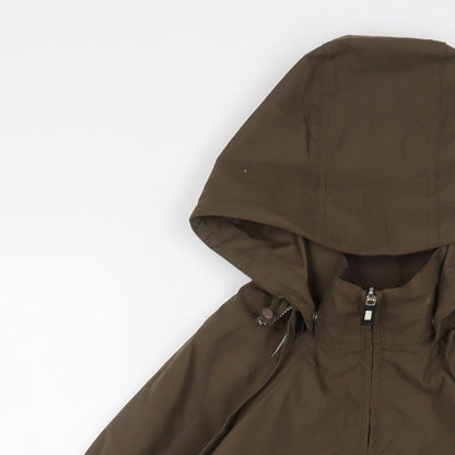 Landsend Womens Brown Jacket Size S Zip
