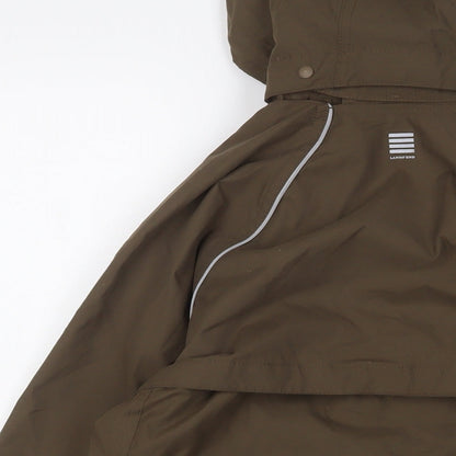 Landsend Womens Brown Jacket Size S Zip