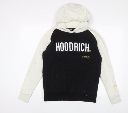 Mens UK Size XS Hoodrich Black Pullover Hoodie