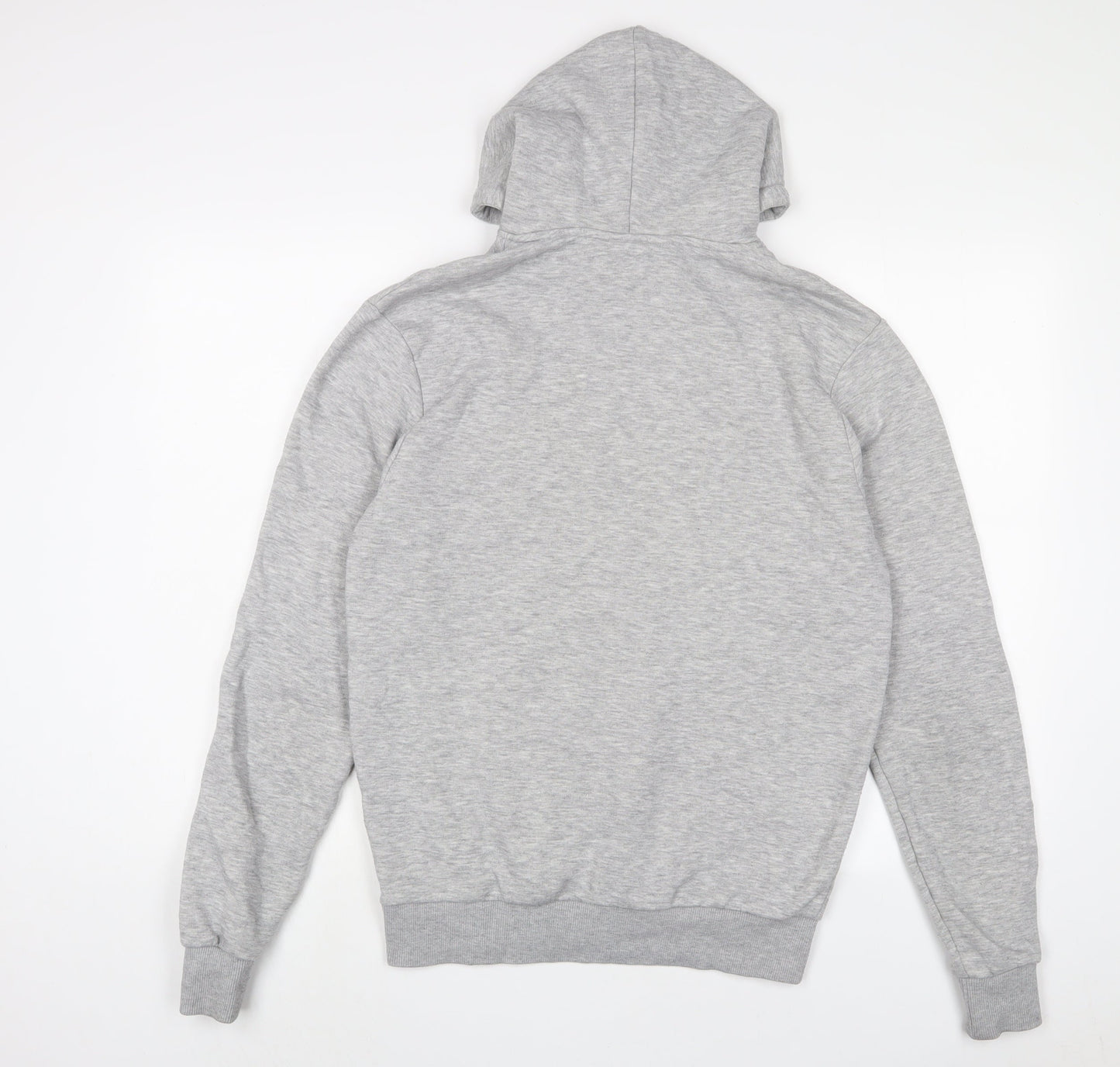 Coulture Club Mens Grey Cotton Pullover Hoodie Size XS - Embroidered