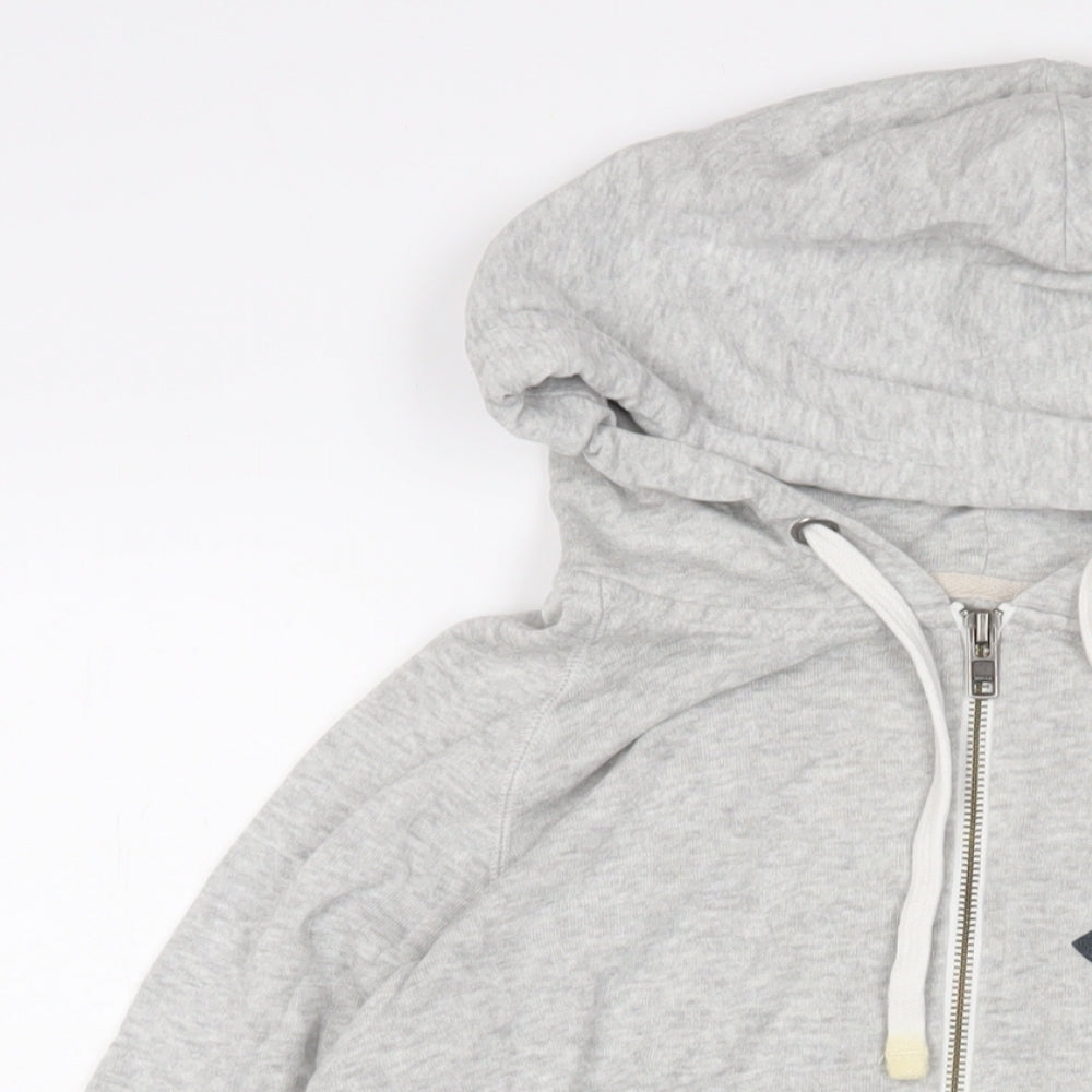 Womens UK Size 14 Jack Wills Grey Full Zip Hoodie