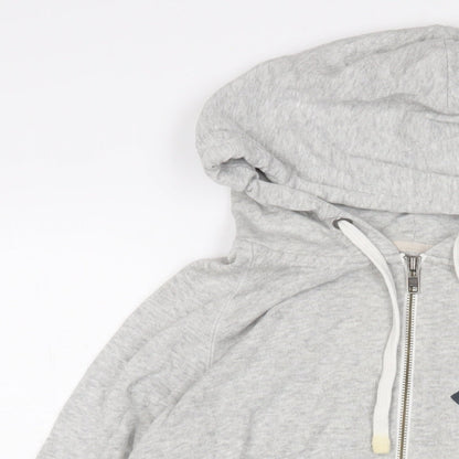 Womens UK Size 14 Jack Wills Grey Full Zip Hoodie