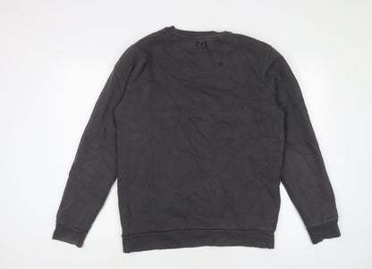 Pre London Mens Green Cotton Pullover Sweatshirt Size L