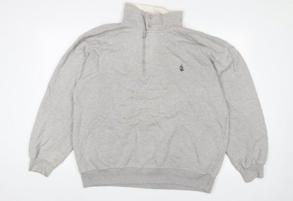 Mens UK Size L Nautica Grey Pullover Sweatshirt
