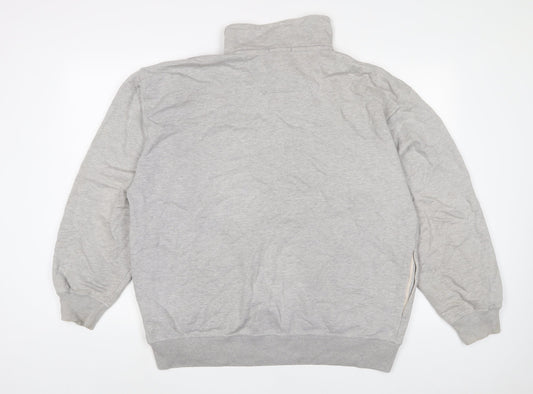 Mens UK Size L Nautica Grey Pullover Sweatshirt