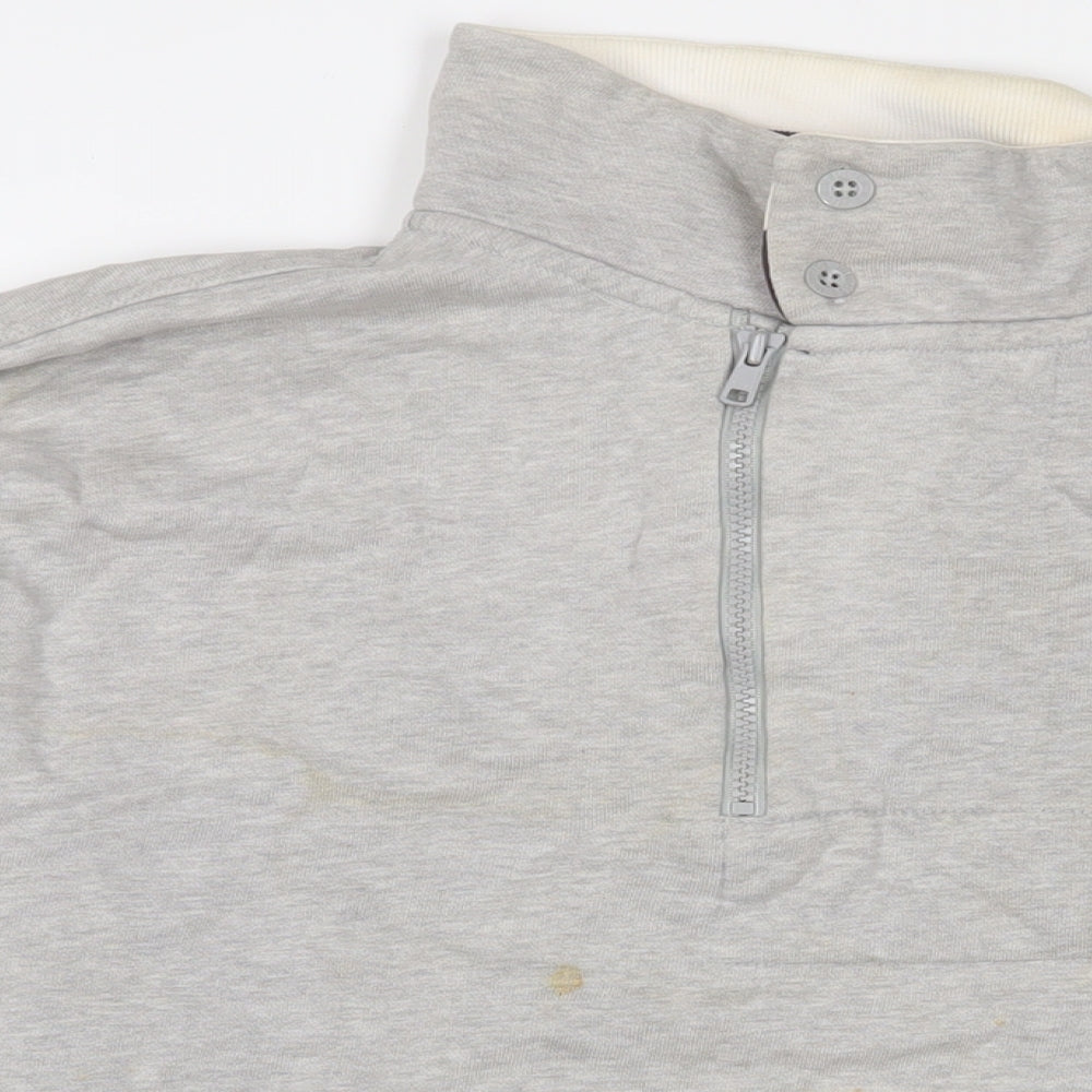 Mens UK Size L Nautica Grey Pullover Sweatshirt
