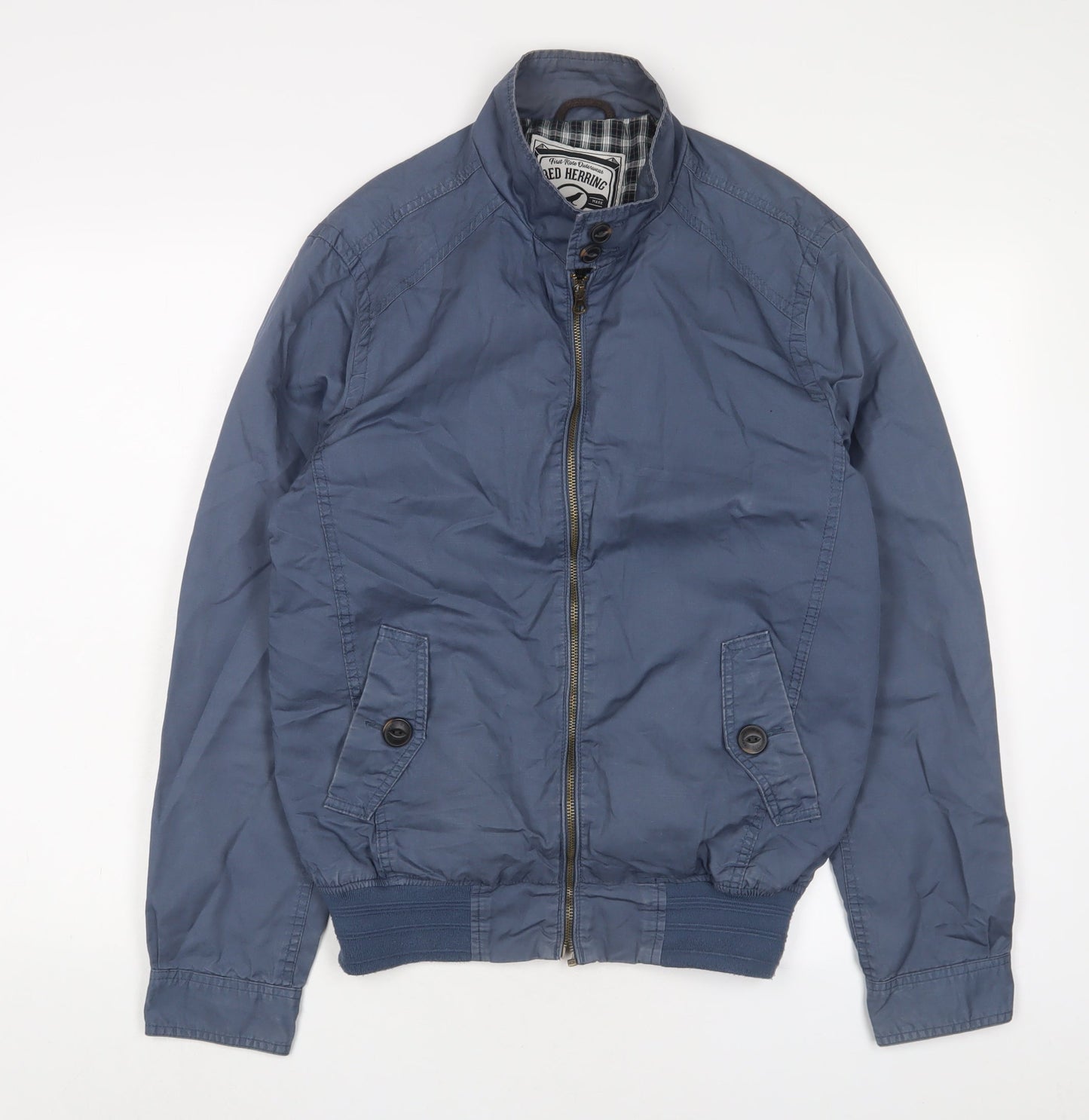 Mens UK Size S Red Herring Blue Jacket