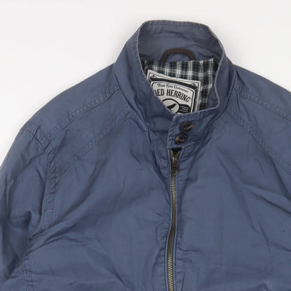 Mens UK Size S Red Herring Blue Jacket