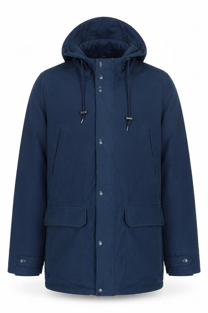 Mens UK Size 40 Livergy Blue Anorak Coat