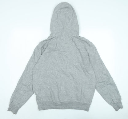 alcott Mens Grey Cotton Pullover Hoodie Size M - Alcott