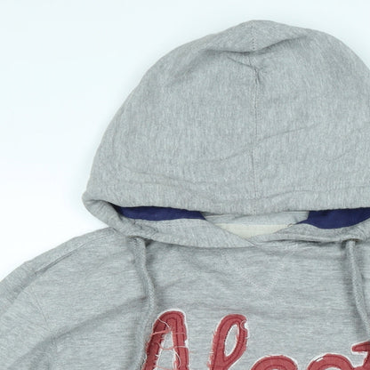 alcott Mens Grey Cotton Pullover Hoodie Size M - Alcott
