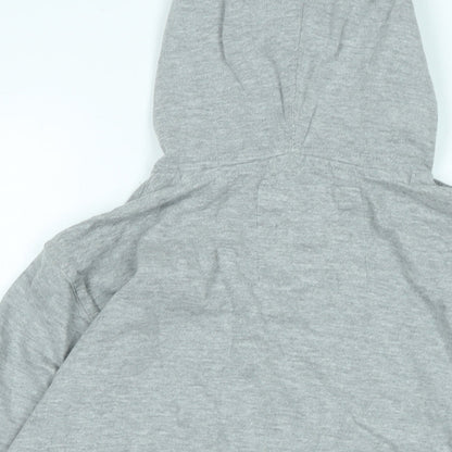alcott Mens Grey Cotton Pullover Hoodie Size M - Alcott