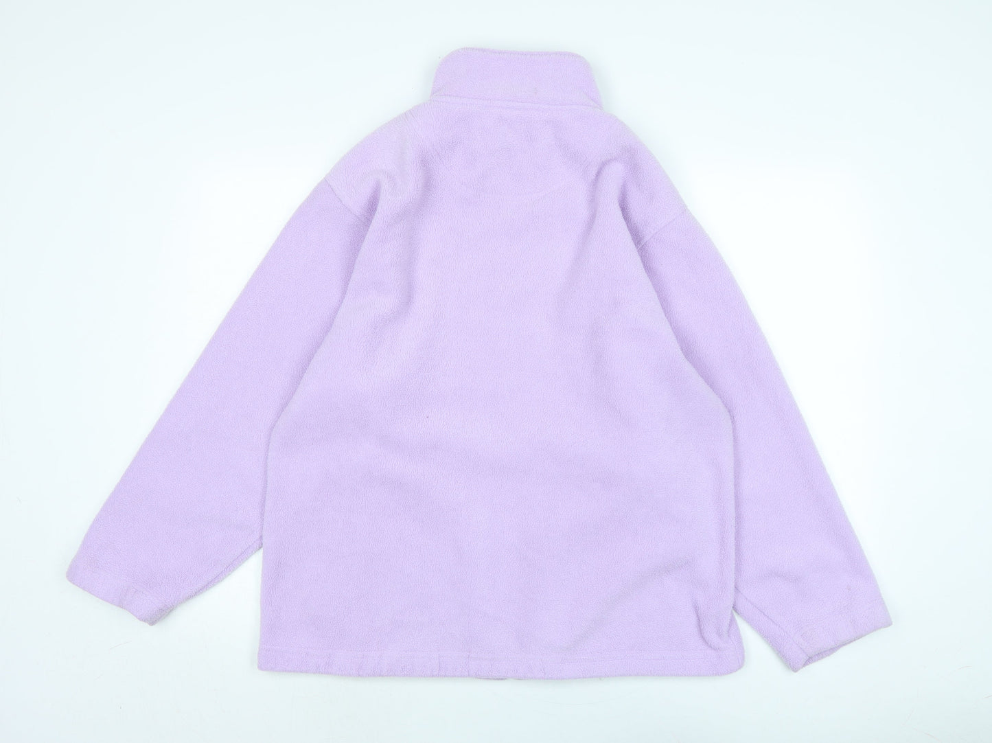 Neutral territory Womens Purple Jacket Size M Zip - Logo