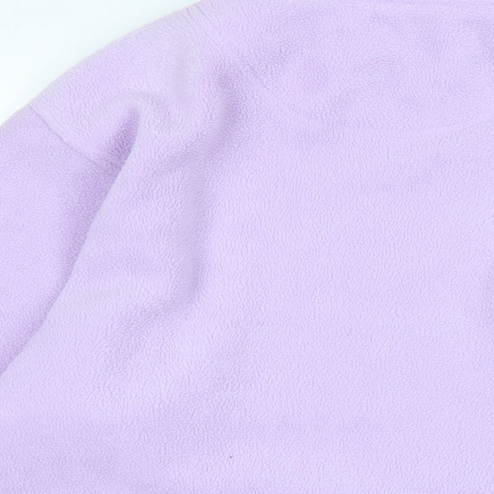 Neutral territory Womens Purple Jacket Size M Zip - Logo