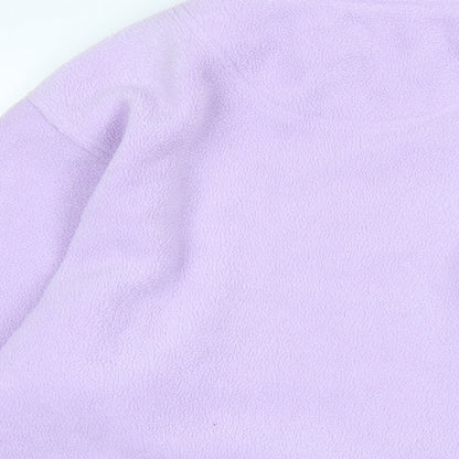 Neutral territory Womens Purple Jacket Size M Zip - Logo