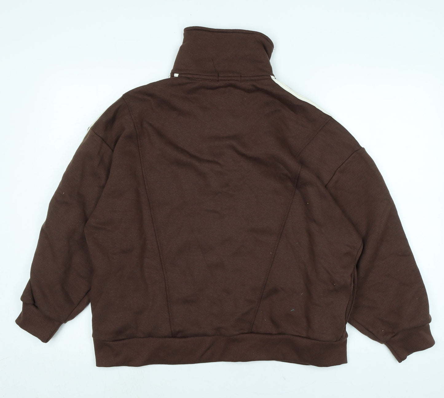 I SAW IT FIRST Womens Brown Jacket Size 10 Zip - Michigan