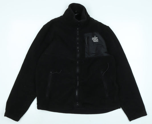Mens UK Size XS Peak Black Jacket