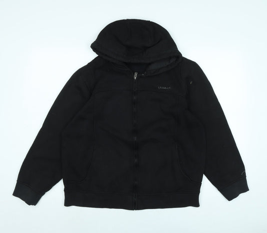 LA Gear Womens Black Jacket Size 18 Zip - Logo