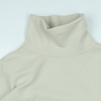 Nike Womens Black Polyester Pullover Sweatshirt Size S Drawstring - Logo