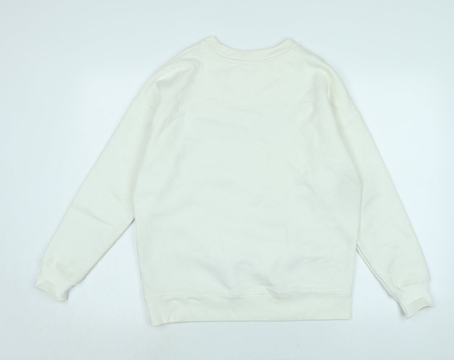 Womens UK Size 8 Jack Wills Ivory Pullover Sweatshirt