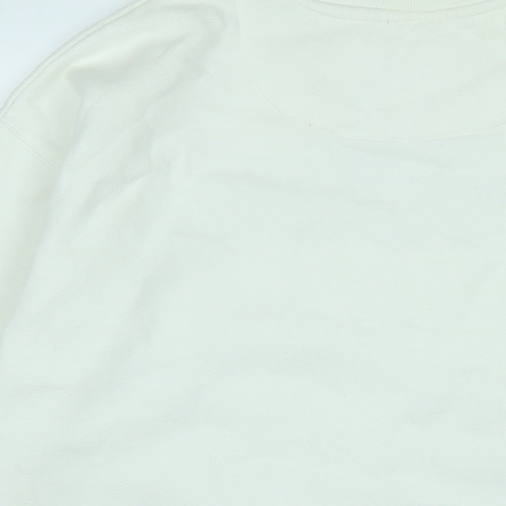 Womens UK Size 8 Jack Wills Ivory Pullover Sweatshirt