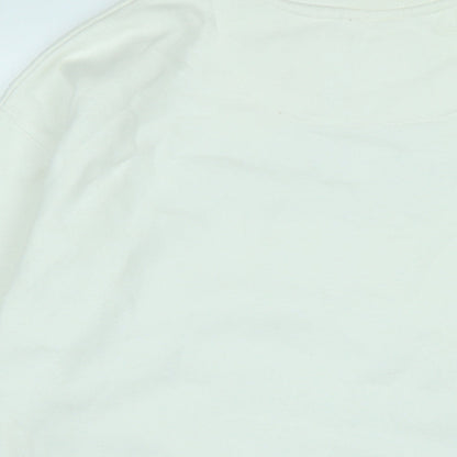 Womens UK Size 8 Jack Wills Ivory Pullover Sweatshirt