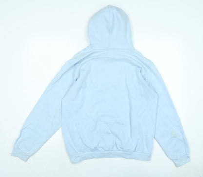 Covt Womens Blue Cotton Pullover Hoodie Size L - Universidad Salamanca