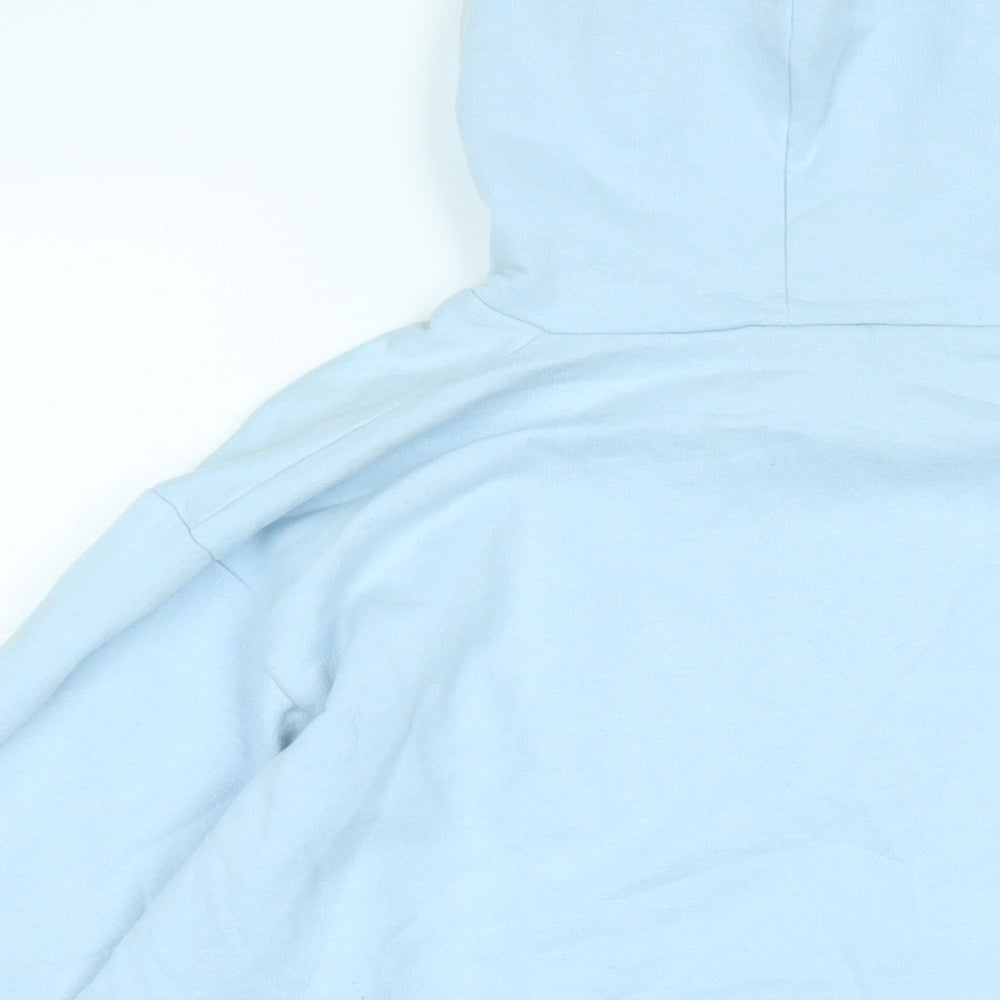 Covt Womens Blue Cotton Pullover Hoodie Size L - Universidad Salamanca