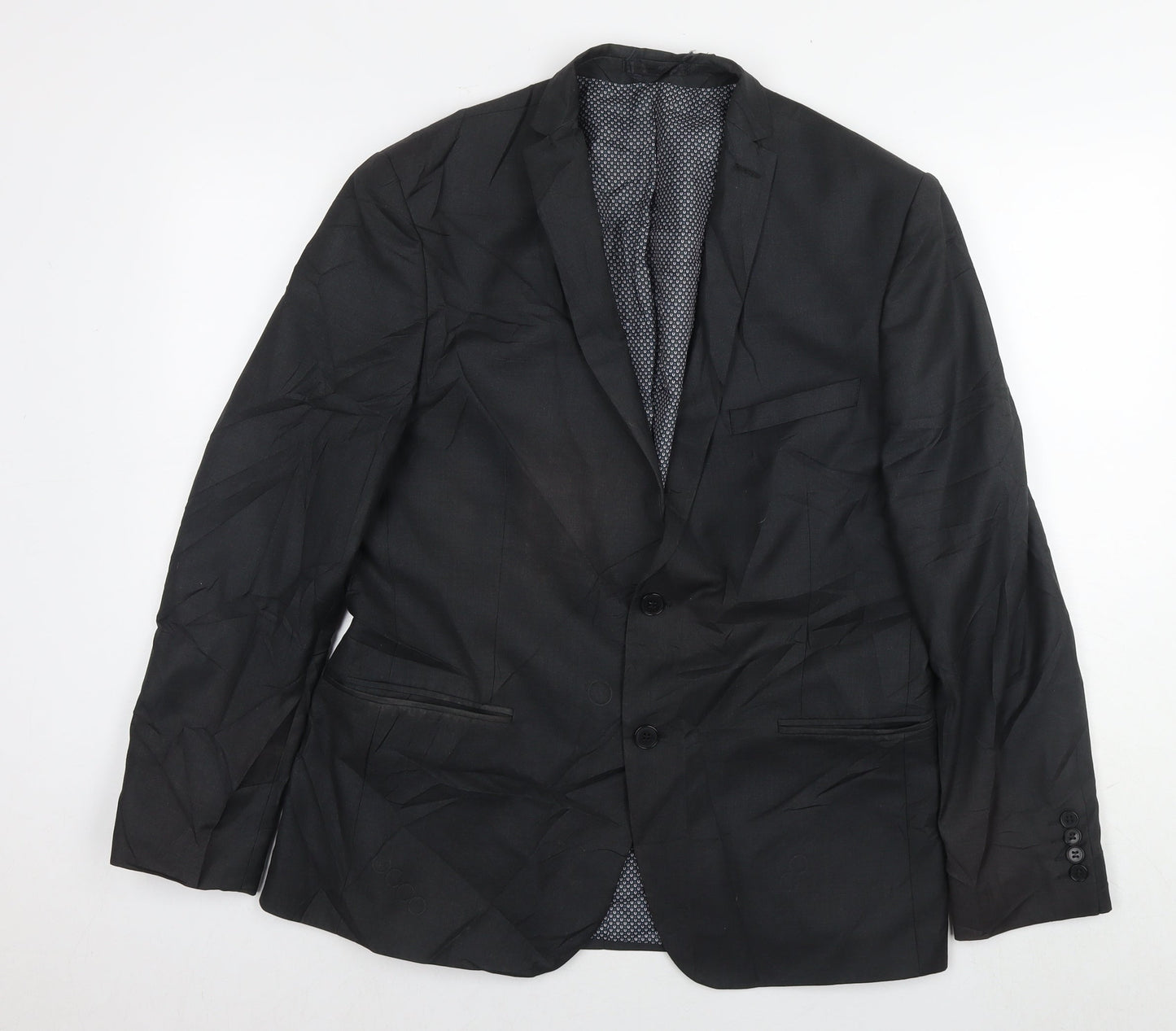 Mens UK Size 42 Limehaus Regular Grey Suit Jacket