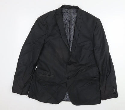 Mens UK Size 42 Limehaus Regular Grey Suit Jacket