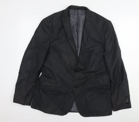 Mens UK Size 42 Limehaus Regular Grey Suit Jacket