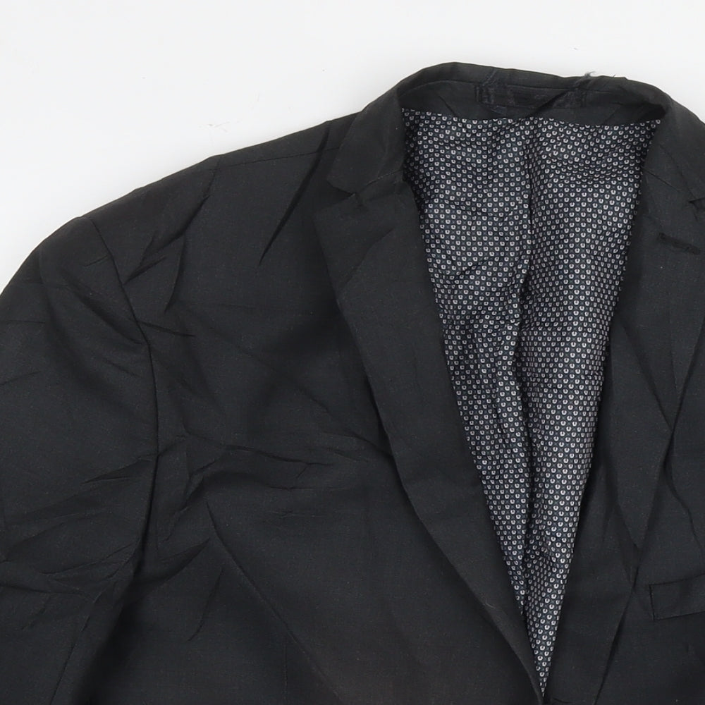 Mens UK Size 42 Limehaus Regular Grey Suit Jacket