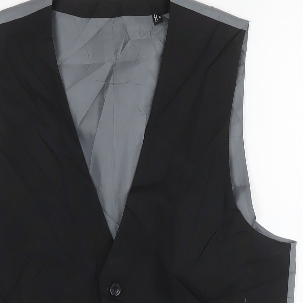 Mens UK Size M Burton Regular Black Suit Jacket