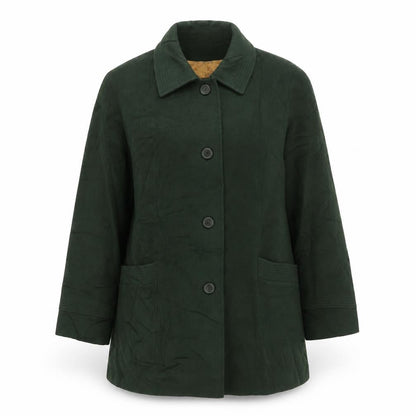 Womens UK Size 16 Lampert Green Overcoat
