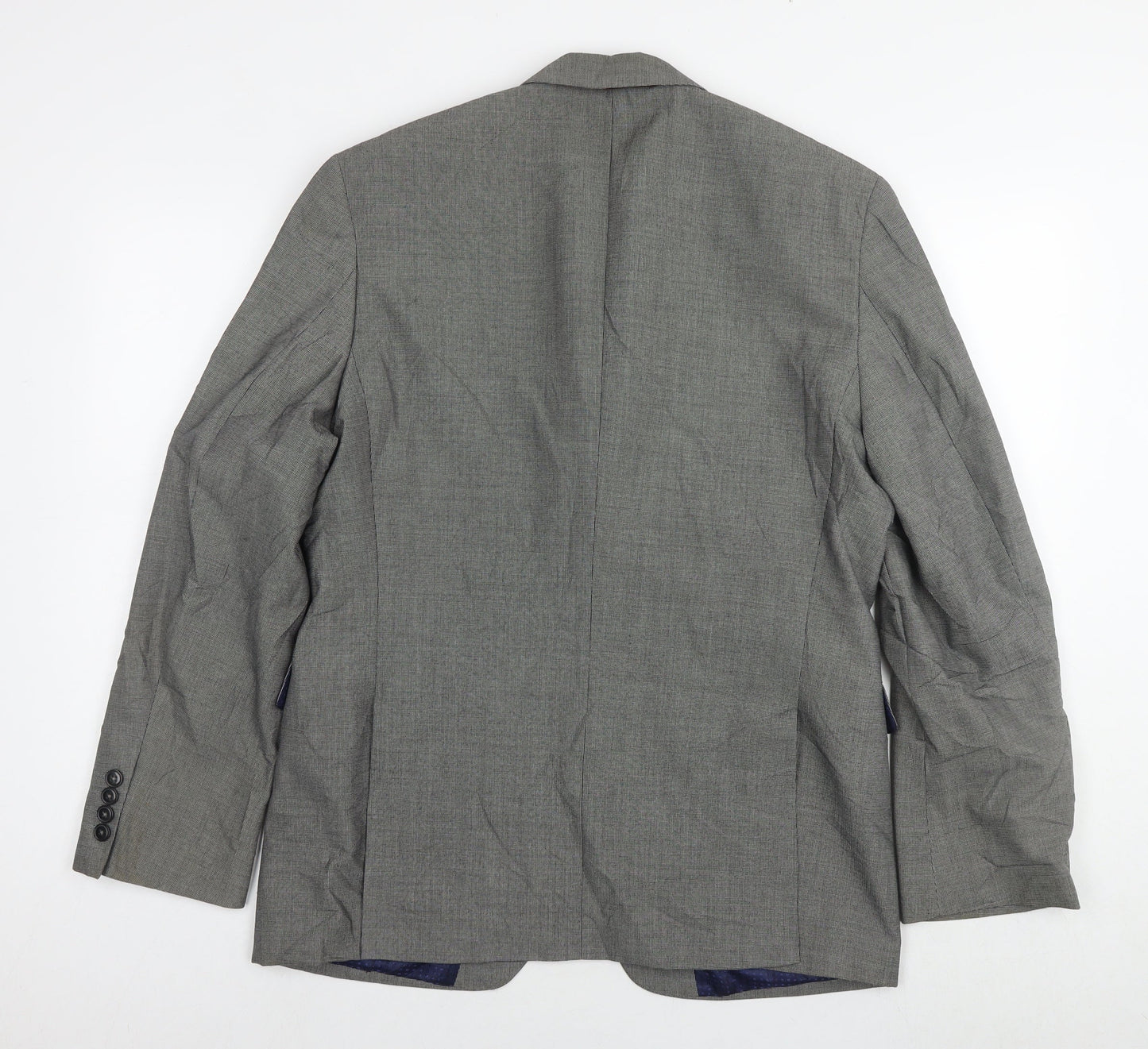 Mens UK Size 42 Burton Regular Grey Suit Jacket