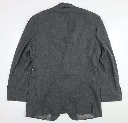 Mens UK Size 42 Marks and Spencer Regular Grey Suit Jacket