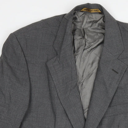 Mens UK Size 42 Marks and Spencer Regular Grey Suit Jacket