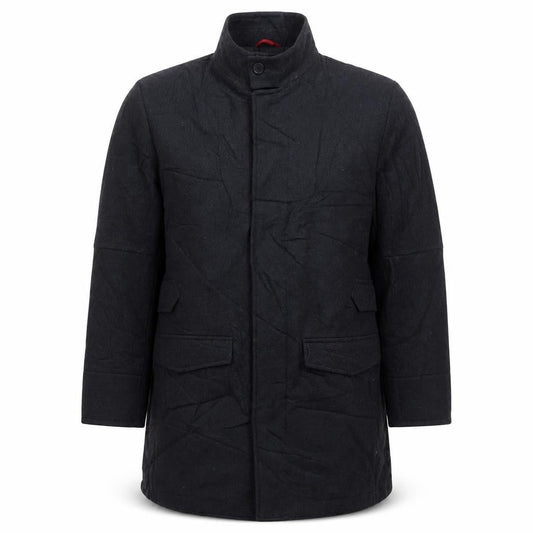 Mens UK Size M John Richmond Grey Overcoat