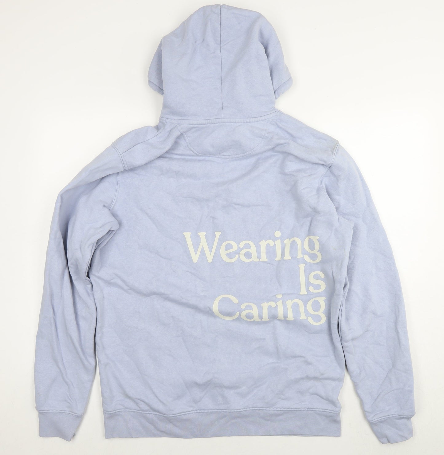 Cialo Blue Womens Blue Cotton Pullover Hoodie Size XL Pullover - Wearing is caring
