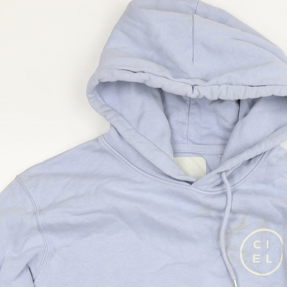 Cialo Blue Womens Blue Cotton Pullover Hoodie Size XL Pullover - Wearing is caring