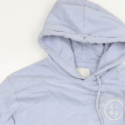 Cialo Blue Womens Blue Cotton Pullover Hoodie Size XL Pullover - Wearing is caring