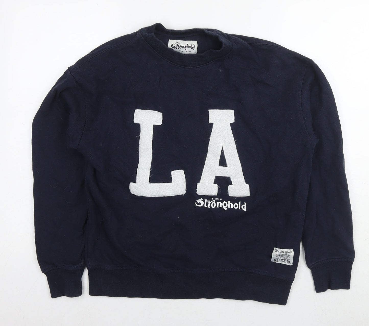 Stronghold Womens Blue Cotton Pullover Sweatshirt Size XS Pullover - Los Angeles