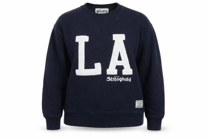 Stronghold Womens Blue Cotton Pullover Sweatshirt Size XS Pullover - Los Angeles