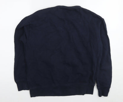 Stronghold Womens Blue Cotton Pullover Sweatshirt Size XS Pullover - Los Angeles