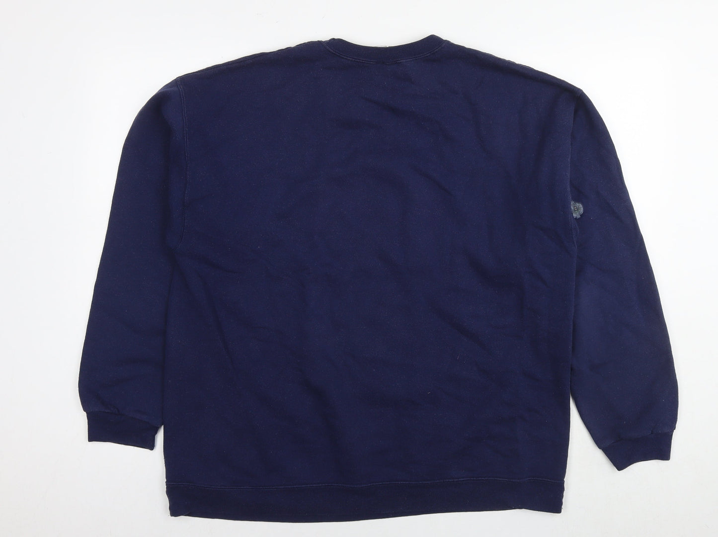 Hanes Womens Blue Cotton Pullover Sweatshirt Size M Pullover - Panama City Beach