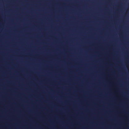 Umbro Boys Blue Cotton Pullover Sweatshirt Size 12-13 Years Pullover - Logo