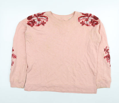 Womens UK Size 8 Jack Wills Beige Pullover Sweatshirt