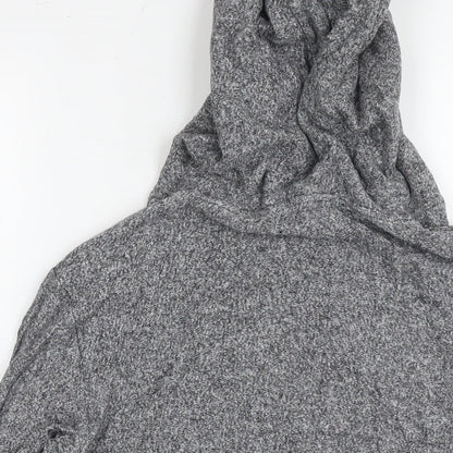 The Kooples Womens Grey Viscose Pullover Hoodie Size S Pullover