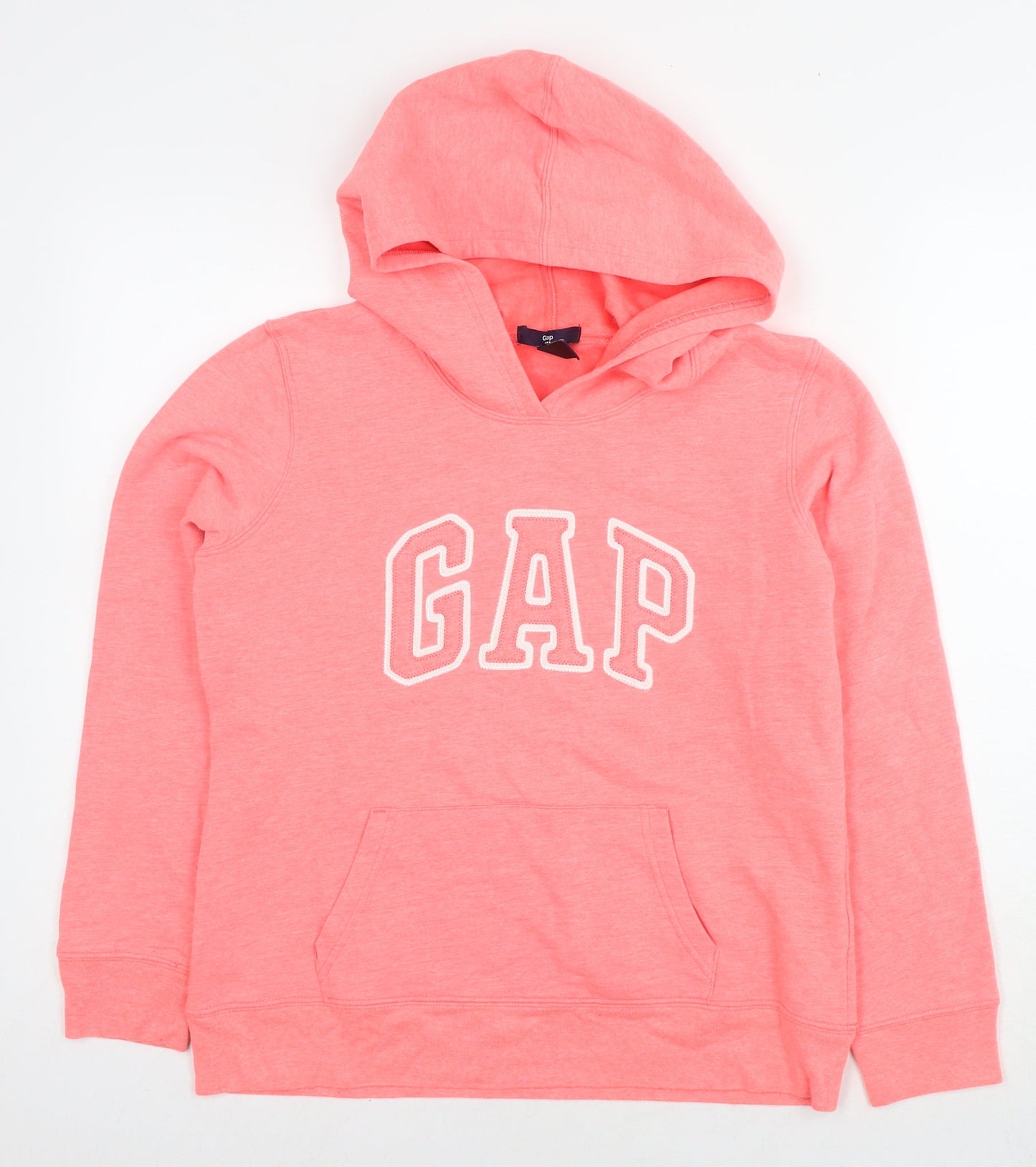 Gap Womens Pink Cotton Pullover Hoodie Size M Pullover - Logo
