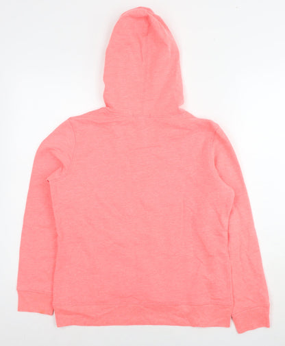 Gap Womens Pink Cotton Pullover Hoodie Size M Pullover - Logo